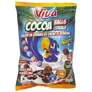 Viva | Bilute de cereale cu cacao si vitamine 250g