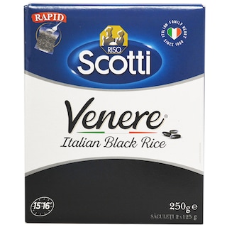 Riso Scotti | Orez negru Venere 2x125g