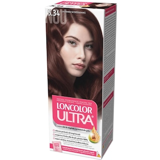 Loncolor | Ultra | Vopsea pentru par 5.34 Castaniu scortisoara