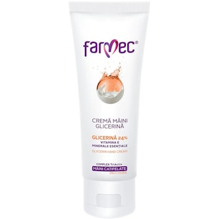 Farmec | Crema de maini cu glicerina si vitamina E 150ml
