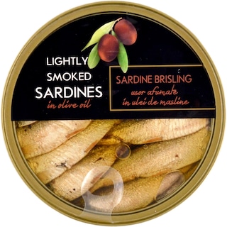 Brivais Vilnis | Sardine afumate in ulei de masline 160g