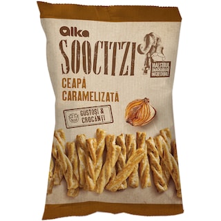 Alka | Soocitzi cu ceapa caramelizata 180g