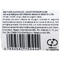 Pasqua | Hey French | Vin alb sec 0.75L