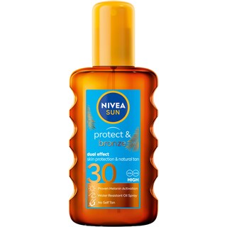 Nivea Sun | Ulei spray protectie solara si bronzare SPF 30 200ml