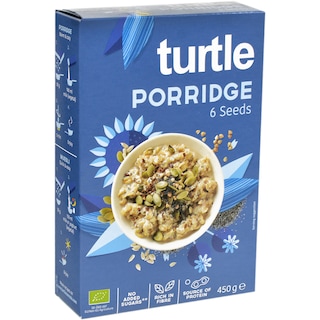 Turtle | Terci cu seminte Porridge 6 Seeds 450g