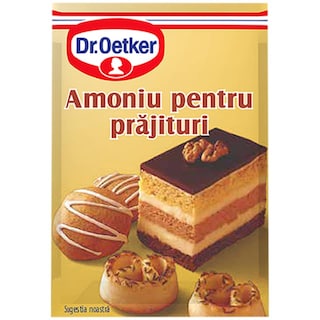 Dr. Oetker | Bicarbonat de amoniu pentru prajituri 7g