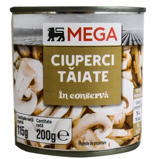 MEGA | Ciuperci taiate 200g