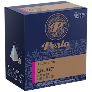 Perla | Ceai negru Earl Grey aromatizat 20x2g