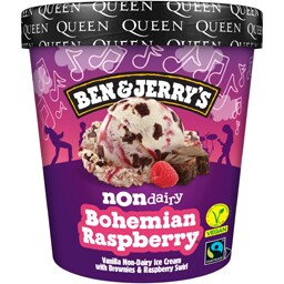 Ben&Jeryy s | Inghetata Non-Dairy Bohemian Raspberry 465ml