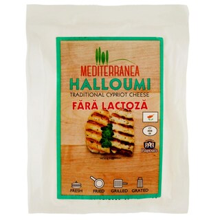 Mediterranea | Branza Halloumi fara lactoza 200g