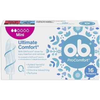 O.B. | Tampoane Procomfort Mini 16 bucati