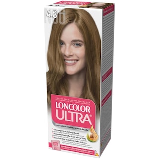 Loncolor | Ultra | Vopsea pentru par 4.8 Aluna