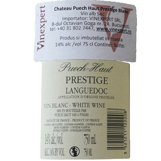 Puech-Haut | Vin alb sec 0.75L