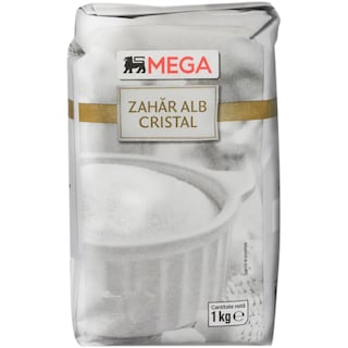 MEGA | Zahar alb cristal 1kg