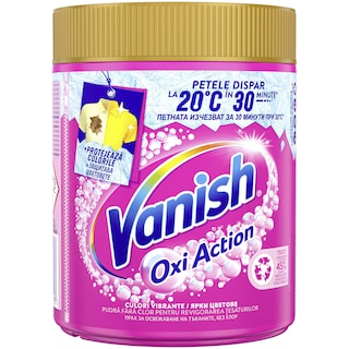 Vanish | Pudra pentru indepartarea petelor pentru haine colorate 470g
