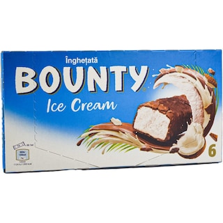 Bounty | Inghetata cu nuca de cocos si glazura de cacao 6x50.1ml