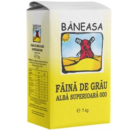 Faina de grau alba 000 superioara 1kg
