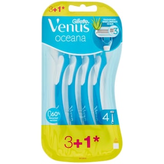 Gillette | Venus | Aparate de ras de unica folosinta Oceana, 3+1 bucati