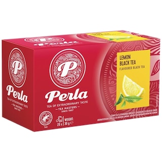 Perla | Ceai negru cu coaja de lamaie 20x1.5g