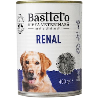 Bastteto | Hrana umeda pentru caini adulti, dieta veterinara 400g