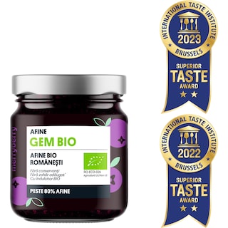 Merry Berry | Gem de afine bio, cu indulcitor 230g