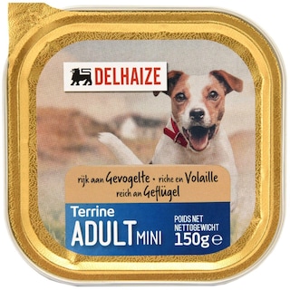 Delhaize | Hrana umeda pentru caini, cu pui 150g