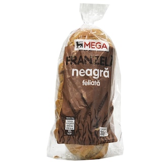 MEGA | Paine neagra feliata 300g