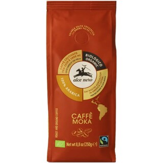 Alce Nero | Cafea macinata bio Moka 250g