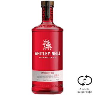 WHITLEY NEILL | Gin cu aroma de zmeura 0.7L