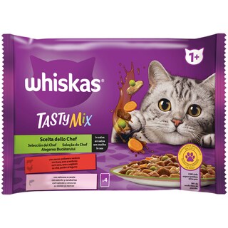 Whiskas | Hrana umeda pentru pisici Alegerea bucatarului, in sos 4x85g