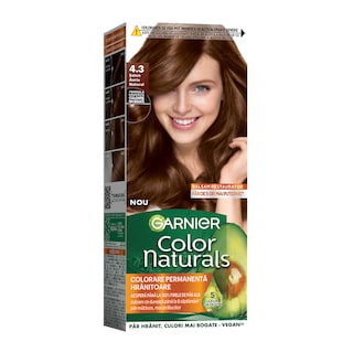 Garnier | Color Naturals | Vopsea pentru par 4.3 Saten Auriu Natural