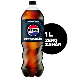 Pepsi | Bautura racoritoare carbogazoasa cu aroma de cola, cu indulcitori 1L