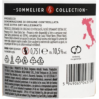 Sommelier's Collection | Prosecco Rose Extra Dry 0.75L