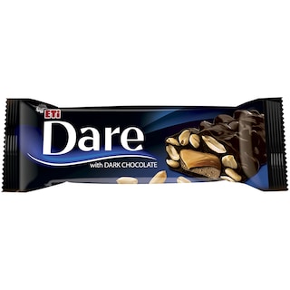 Dare | Baton cu ciocolata neagra si arahide 45g