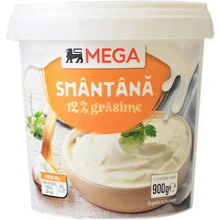 MEGA | Smantana 12% grasime 900g