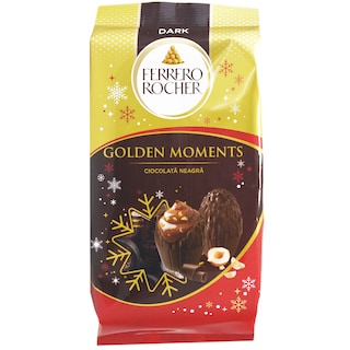 Ferrero | Figurine de ciocolata neagra cu alune de padure 90g