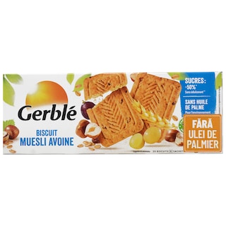 Gerble | Biscuiti cu musli si ovaz 290g