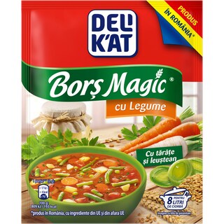 Delikat | Bors magic cu legume 65g