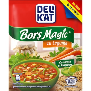 Delikat | Bors magic cu legume 65g