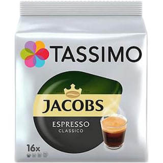 Tassimo | Jacobs | Cafea Espresso Classico, 16 capsule