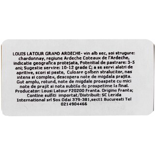 Louis Latour | Vin alb sec Chardonnay 0.75L