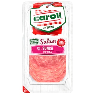 Caroli | Salam cu sunca extra 100g