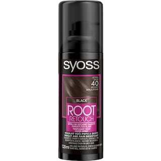 Syoss | Root Retouch | Vopsea spray temporara Negru