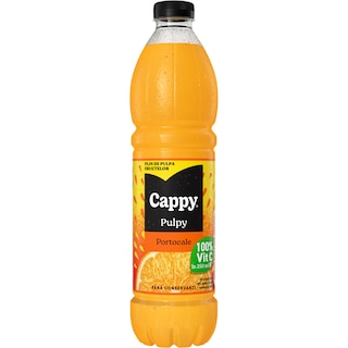 Cappy Pulpy | Bautura racoritoare cu suc si pulpa de portocale 1.5L