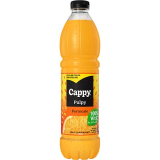 Cappy Pulpy | Bautura racoritoare cu suc si pulpa de portocale 1.5L