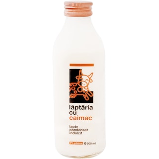 Laptaria cu caimac | Lapte condensat indulcit 500ml
