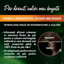 Garnier | Color Naturals | Vopsea pentru par 3 Saten Inchis