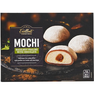 Excellent | Mochi cu inghetata de pralina si ciocolata 6x35g