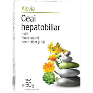 Alevia | Ceai hepatobiliar medicinal 50g