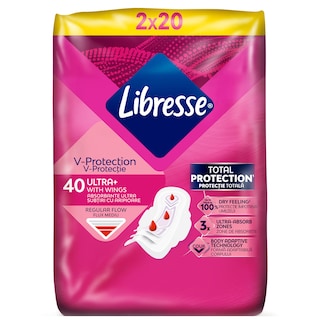 Libresse | Absorbante Ultra+ 40 bucati